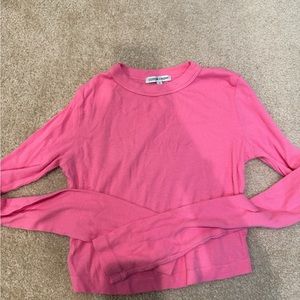 Cotton citizen long sleeve crop
